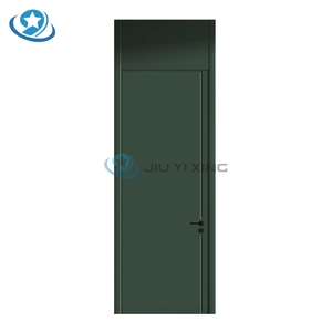 Jiuyixing – Panneau de porte de chambre et panneau supérieur en WPC pur, étanche et anti-poussière, avec revêtement en film <span class=keywords><strong>PVC</strong></span>, pour le marché saoudien – Prix abordable - Product Image 4