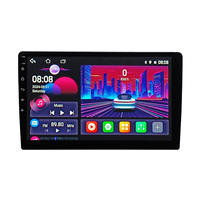 Radio Mobil Premium Custom 9/10 Inci 4G LTE 8-Core Android Auto GPS Navigasi Wireless CarPlay Audio Dual-Zone Pelacak Mobil Layar