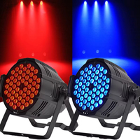 Projecteur LED PAR 54x3W RGB 3-en-1 en gros pour DJ, contrôle DMX 512 pour discothèque, bar, scène, spectacle et événementiel