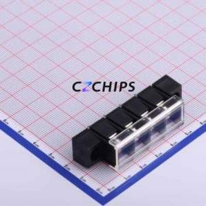 KF58CM-10.0-4P Barrier Terminal Block Through hole Component (THT),P=10mm Connector With Cover Plate 10mm 1x4P Straight Pin - Product Image 1