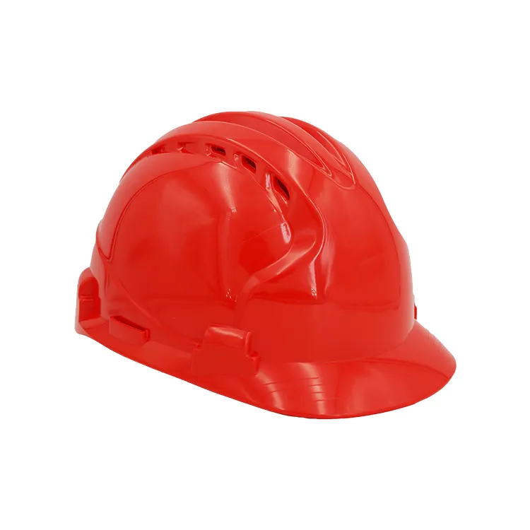 خوذة السلامة في البناء والهندسة للمحترفين، قبعات السلامة الصلبة القابلة للتعديل والتنفس مع شعار حسب الطلب مطابقة للمواصفات الأوروبية والأجنبية EN397
