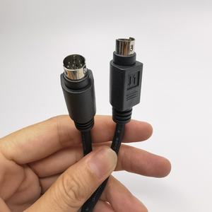 Kabel Kustom MIDI Din Connector Panel Mount 4 5 6 7 8 9 10 11 12 13 PIN Mini DlN Male Keyboard <span class=keywords><strong>Mouse</strong></span> Cable Assembly - Product Image 2