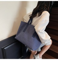 Sac fourre-tout en toile réutilisable de haute qualité avec poignées en corde écologiques de couleur personnalisée et fermeture éclair pour une vie durable