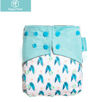Happyflute – couche-culotte en tissu de poche lavable pour bébé, couche-culotte imperméable pour bébé, vente en gros