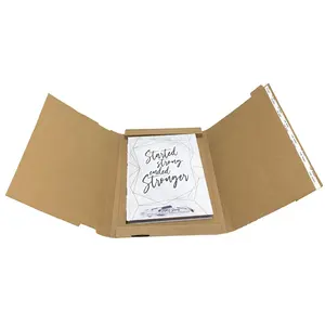 Boîtes de courrier A4 solides et auto-scellantes, emballage carton pour livres, courrier, bon marché, 12 pièces - Product Image 1
