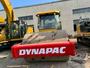 <b>Used</b> Dynapac CA602D Double Drum Vibratory Tire <b>Roller</b> 2021 Model Year Diesel Engine in Stock - Product Image 1