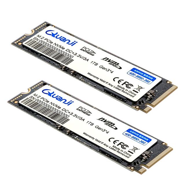 M2 NVME 1TB Solid State Drive PCIE 3 NVME M.2 SSD for Desktop Internal 128GB 256GB 512GB Options