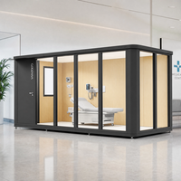 COCOVIA Chambre d'hôtel modulaire préfabriquée moderne de 20 pieds à construction rapide pour bureau à domicile