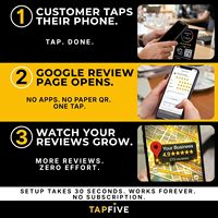 NFC Google Bewertungskarte und PVC-Ständer-Set mit individuellem Logo – Tippen zum Bewerten Tischzelt für Schönheitssalon, Einzelhandel, Café