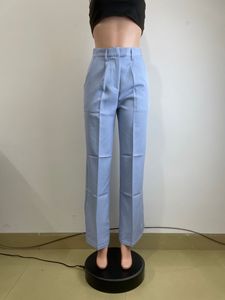 Pantaloni Primaverili e Autunnali per <span class=keywords><strong>Donna</strong></span>, Taglia S-3XL, Vita Alta, Gamba Larga Dritta, Pantaloni Casual da Ufficio per Signore - Product Image 4