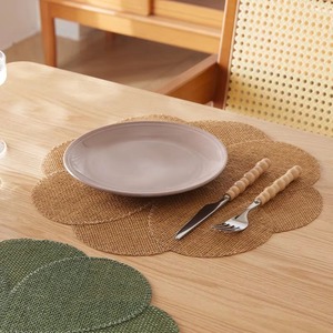 Wholesale Supply <b>Round</b> Braided Jute <b>Placemats</b> for Restaurant Table Settings or Cafe Decor Available at Export Price - Product Image 2
