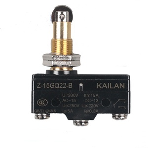 Dài bản lề Con lăn momentary Cherry 15A spdt Snap hành động nút <span class=keywords><strong>Microswitch</strong></span> không thấm nước thu nhỏ du lịch giới hạn <span class=keywords><strong>Micro</strong></span> chuyển đổi - Product Image 1