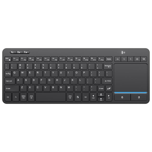 OEM ODM MultiDevice Wireless Keyboard with TouchpadQWERTY Wireless Keyboard with MultiTouch Large Trackpad Support 3