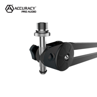 Mloveacc — support de microphone professionnel en aluminium MS168, en métal, pour microphone professionnel, à montage sur bureau réglable