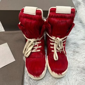 Zapatos de Diseñador de Lujo con Pelo de Caballo RO, Zapatillas de Alta Calidad para Hombre, Zapatos Casuales para Hombre, Zapatos de Estilo Grueso para Caminar, Botas de Cuero - Product Image 1