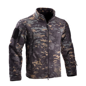 Giacca Calda Mimetica da Uomo per Fitness Uniforme Tattica Outdoor Colore Camo Notturno <span class=keywords><strong>Outfit</strong></span> Invernale - Product Image 1
