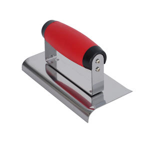 Truelle à béton en acier inoxydable de qualité industrielle, spatule, outils de construction, truelle à rainurer en alliage de zinc - Product Image 3