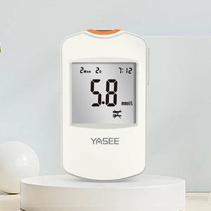Monitor de glucosa en sangre y cetonas portátil YASEE para pruebas en casa, glucómetro eléctrico. - Product Image 4
