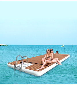 Tùy Chỉnh Cao cấp Du Thuyền Đảng Nổi Thanh Inflatable Nổi Đảo Dock Giải Trí Nền Tảng Giải Trí Giải Trí - Product Image 4