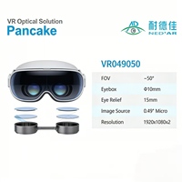 Module optique micro-OLED Pancake VR049050 0,49 pouce FOV 50 degrés pour la conception et le développement de prototypes de casques VR/MR