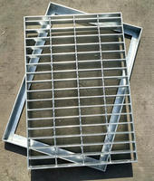 Grilles de drainage galvanisées à chaud aux normes australiennes/américaines, matériaux de drainage, couvercles de tranchées en acier