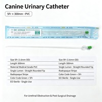 Cathéter urinaire 1,6x300mm pour petit chien, stérilisé EO