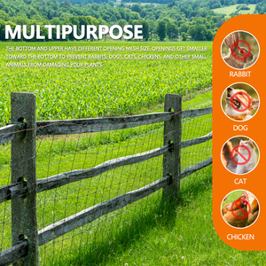 High Quality Hot Dipped Galvanized Welded Wire <b>Mesh</b> with Different Opening Sizes for Farm Fence - Product Image 5