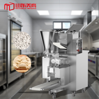 Machine à fabriquer des raviolis chinois, samosas et empanadas entièrement automatique Meiying JGL150, en acier inoxydable 201, 7200 pièces/h, CE