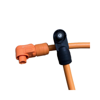 Harnais de connexion de bornes positives et négatives en fil de cuivre pour pack de batteries de stockage d'énergie 50 mm, résistant aux hautes températures