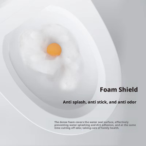 Bidê Inteligente de Luxo Personalizado com Tela de Exibição, Limpeza por <span class=keywords><strong>Enema</strong></span>, Sanitário Inteligente para Banheiro - Product Image 3