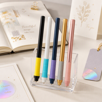 Kit de stylos à feuille d'or USB personnalisables, stylo à feuille d'or manuel DIY pour la création de cartes, la décoration de cadeaux avec 4 stylos à feuille d'or en cuivre