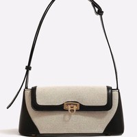 Bolso Bandolera de Moda 2026, Estilo Francés, con Parches, Elegante, de Cuero PU, con una Sola Correa, Portátil, de Poliéster