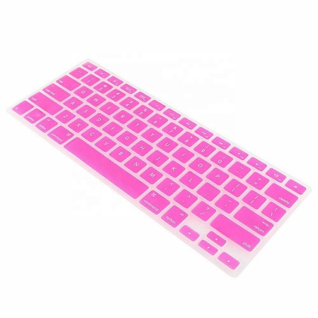 For Macbook Keyboard Cover US Layout  Silicone Keyboard Protector for 13/15/17 Inch MacBook