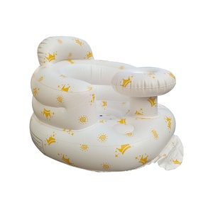 New Upgrade Plush PVC Inflatable Baby Shower Chair Animal Design for Learning to Sit up for Home Bedroom School Gym Outdoor Use - Product Image 6