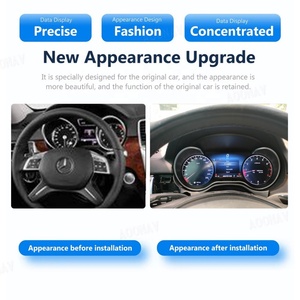 12.3 Inch Car LCD Digital Cluster for Mercedes Benz ML GL G GLE GLS Original LCD Stereo Virtual <b>Speedometers</b> Dashboard Player - Product Image 4