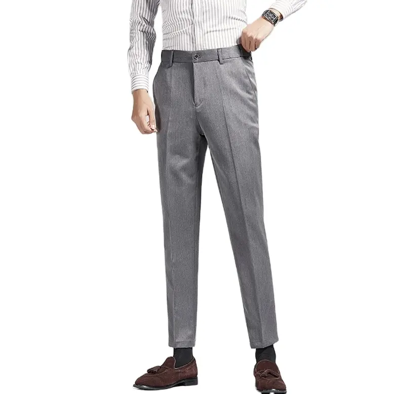 Formelle Business Straight Pants Anzug hose für Büro männer