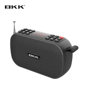 BKK格安ワイヤレスBluetoothスピーカーポータブルミニmp3スピーカーハンズフリーfmラジオ付き