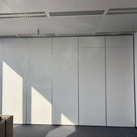 Cloison pliante manuelle, paravent coulissant, séparateur modulaire en aluminium pour hôtel, salle de classe, insonorisation