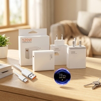 Chargeur de téléphone universel Android 33W 67W 120W Turbo pour Xiaomi Tête de charge rapide USB Super Fast Charge