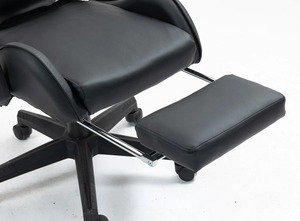 Silla Gamer con Respaldo Alto, Reposabrazos Fijos en Cuatro Puntos, Altura Ajustable, Color Naranja - Product Image 6