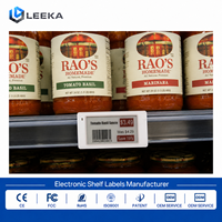 Etiqueta de Precio LEEKA de 2.66" BLE BWR EPL con Bajo Consumo de Energía para Farmacias, Tiendas Minoristas y Supermercados, Proveedor Personalizado, CE FCC RoHS