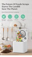 2025 meilleur prix entièrement automatique bio maison nourriture cuisine déchets cuisine composteur pour ménage cuisine Garage utilisation