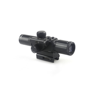 Portée optique 4x25 IR de champ de vision large de chasse avec le laser rouge - Product Image 3