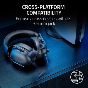 Auriculares para Juegos con Cable Razer BlackShark V2 X, Controlador de 50 mm, Sonido Envolvente 7.1, Micrófono Cardioide, 240 g, Espuma Viscoelástica Ligera para PC, Esports, RGB - Product Image 5