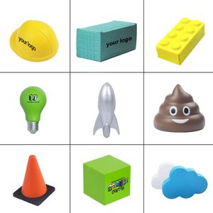 Wholesale PU Rocket Stress <b>Ball</b>-Soft Foam <b>Squeeze</b> Toy for 5 to 7 Years Stress Relief & Play - Product Image 2