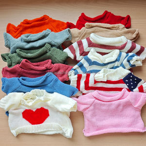 Camiseta, Pantalones, Falda, Vestido y Chaqueta de Motociclista para Muñecas de Tela de 30cm, 35cm y 45cm, y Muñecos Unisex - Product Image 4