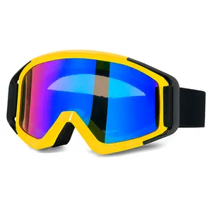 Wind proof retro motorcycle goggles custom strap best selling motocross sports eyewear racing mx goggles dirt bike googles