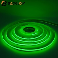 Bande LED personnalisable COB 756 LED 768 LED/m sur PCB 10MM, dimmable, double couleur, DC12V 24V, intelligente RGB, pour salon