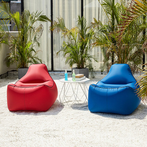 Mới lạ <span class=keywords><strong>Inflatable</strong></span> sofa không khí võng dành cho người lớn 3 mùa Nylon 60 giây thiết lập không thấm nước nổi ghế bên buổi hòa nhạc nhiều màu sắc - Product Image 3