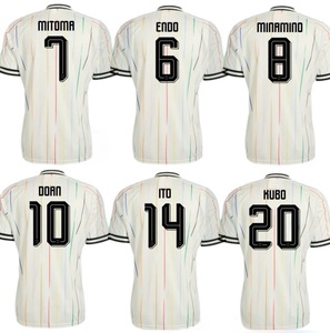 เสื้อฟุตบอลเหย้าและเยือนปี 2026/27 สำหรับนักเตะ/แฟนบอลชั้นนำ พร้อมหมายเลขและตราสัญลักษณ์ รองรับการปรับแต่งเสื้อทีม - Product Image 1